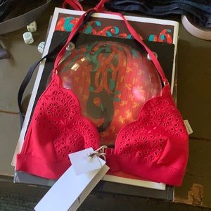 Stella McCartney red halter top